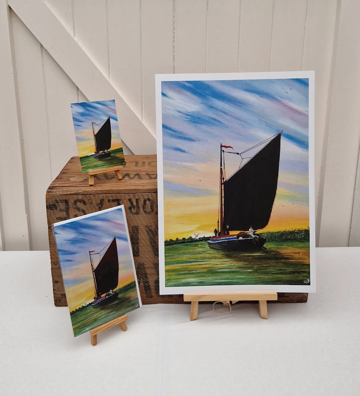 Caught on Canvas Art Studio - Stalham, Norfolk. UK.